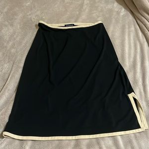 Ann Taylor Black A-Line Skirt size 6